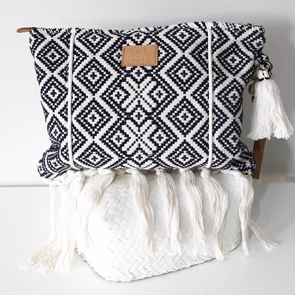 Large Spell Vintage Atlantic Clutch